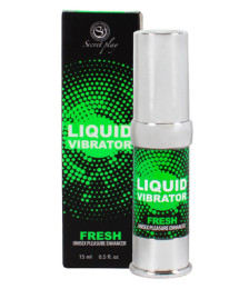 Liquide vibrant effet frais à la menthe unisexe 15ml - SP5976
